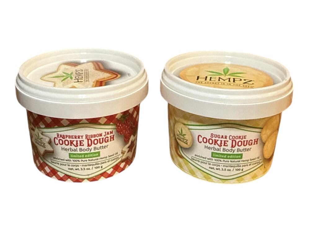 Hempz Body Butter Bake Shop Set Raspberry & Sugar Cookie Limited Edition Mini